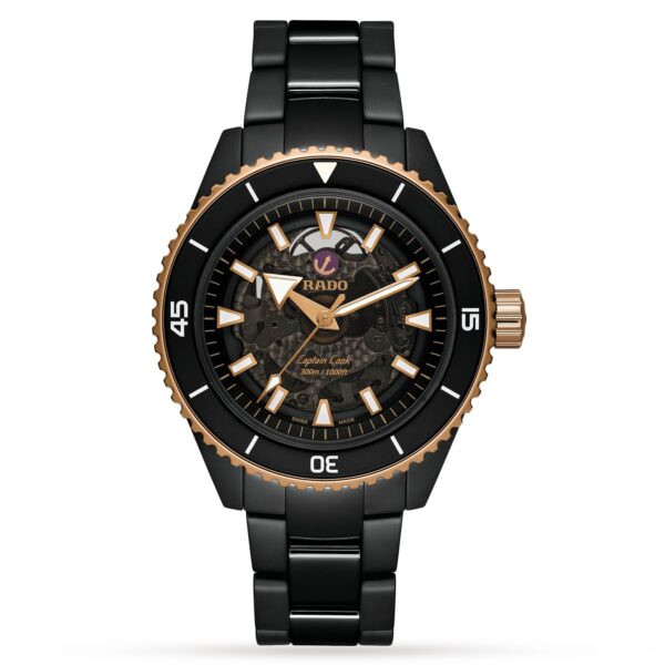 Rado Captain Cook High-Tech Ceramic 43mm Mens Watch