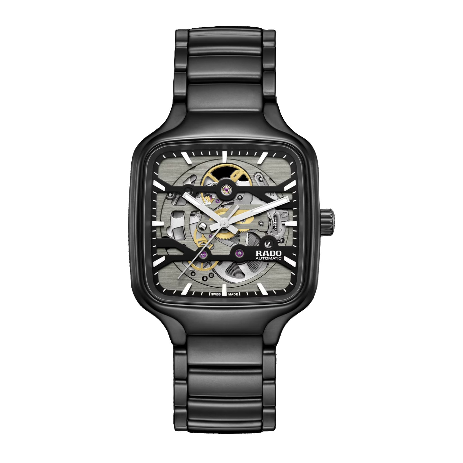 True Square Automatic Skeleton 38mm Unisex Watch