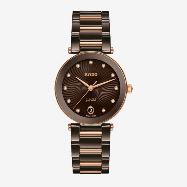 LaCoupole Diamonds 31mm Ladies Watch Brown