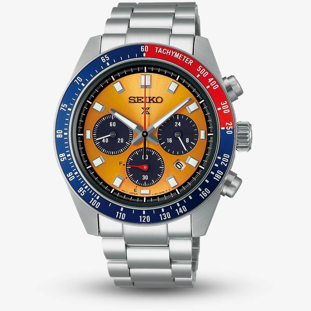 Seiko Prospex Pogue Solar 1969 Re-Interpretation Yellow Watch SSC947P1