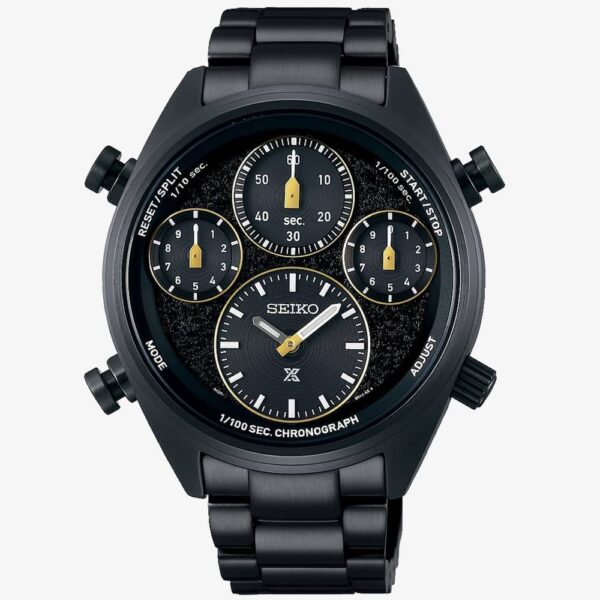 Seiko Mens Prospex One Hundredth Of A Second 2023 World Athletics Limited Edition Speedtimer Watch SFJ007P1