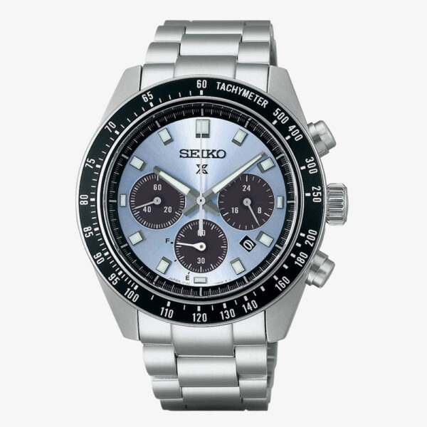 Seiko Prospex Crystal Blue Speedtimer Solar Chronograph Watch SSC935P1