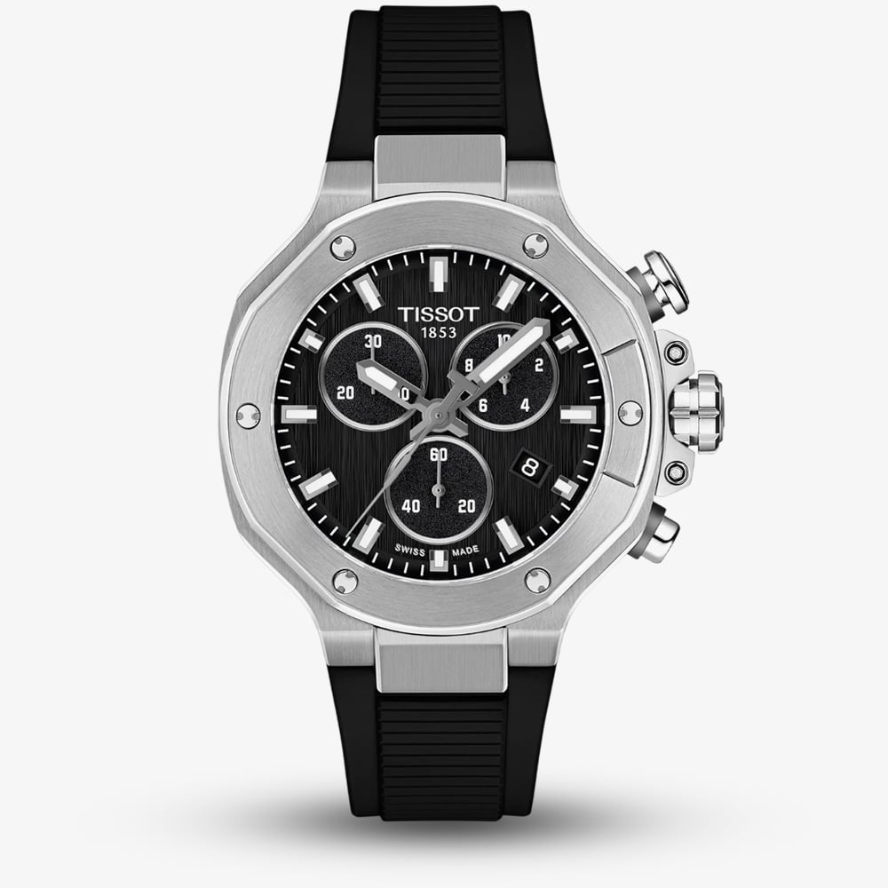 Tissot T-Race 38mm Black Chronograph Watch T141.817.17.051.00