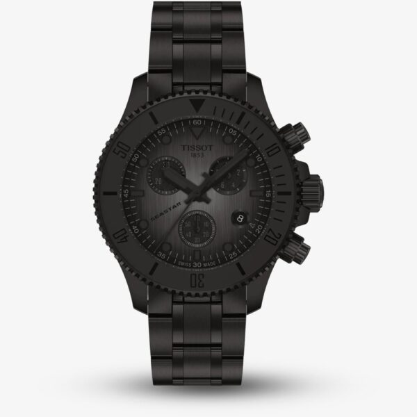 Tissot Seastar 1000 Chronograph 38mm Black Watch T120.217.33.061.00