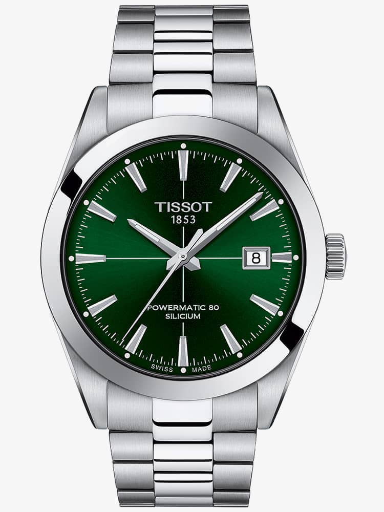 Tissot Mens Green Powermatic Watch T127.407.11.091.01