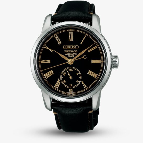 Seiko Unisex Presage Classic Urushi Black Dial Watch SPB499J1