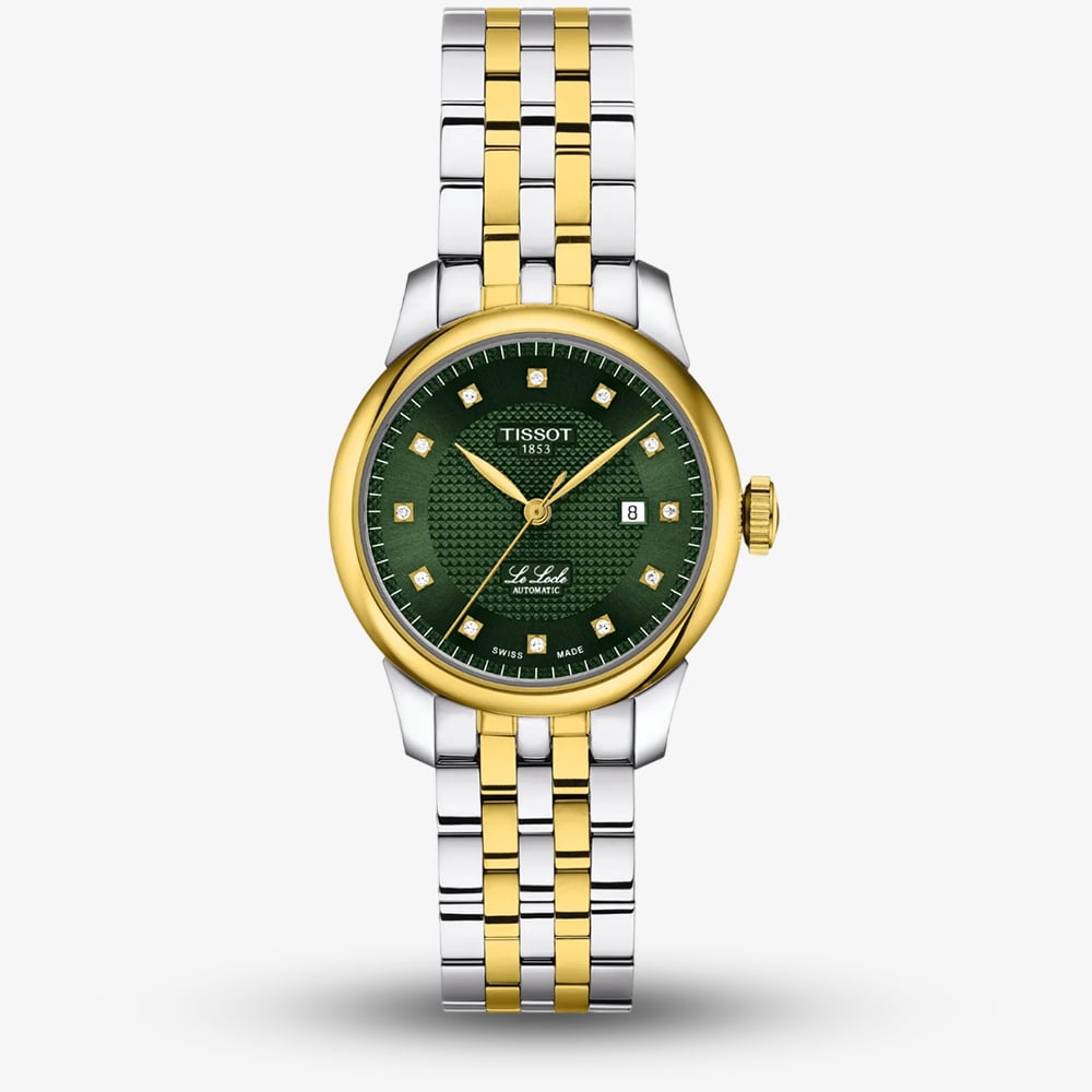 Tissot Ladies Le Locle Gold Plated Two Colour Bracelet Watch T006.207.22.096.01