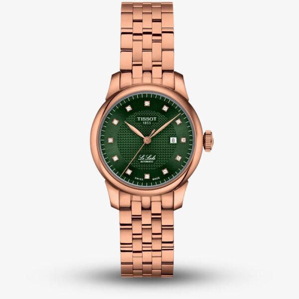Tissot Ladies Le Locle Rose Gold Plated Bracelet Watch T006.207.33.096.00