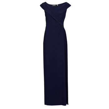 Lauren Ralph Lauren  LEONIDAS  women's Long Dress in Marine