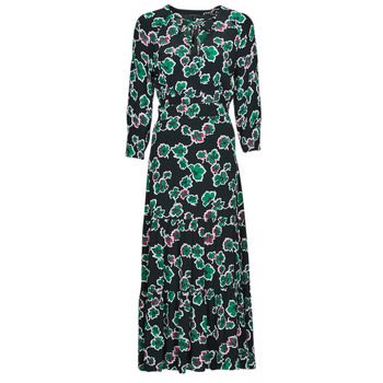 Ikks BX30675 women's Long Dress in Green