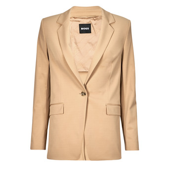 BOSS  Jocalua16  women's Jacket in Beige