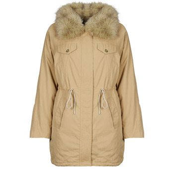 Guess  LUCIE PARKA FAUX FUR  women's Parka in Beige