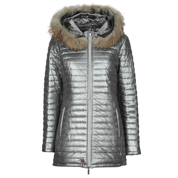 Oakwood  BRIDGET METAL (raccoon fur)  women's Jacket in Silver