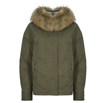 Oakwood  SYMA (raccon fur)  women's Parka in Kaki