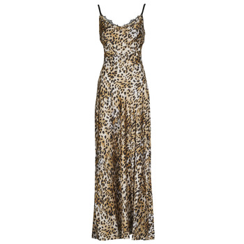 Guess  ADLE LACE NECKLIN  women's Long Dress in Multicolour