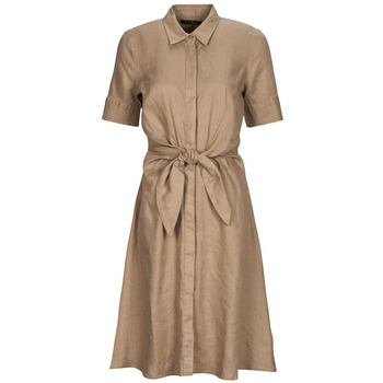 Lauren Ralph Lauren  WAKANA  women's Long Dress in Beige