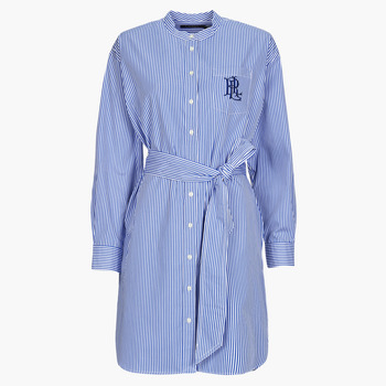 Lauren Ralph Lauren  KINLEY  women's Long Dress in Blue