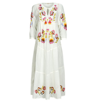 Derhy  CLAIRE ROBE  women's Long Dress in White