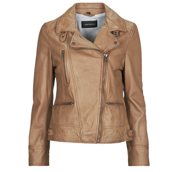 Oakwood  FLASH  women's Leather jacket in Brown