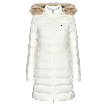 Tommy Jeans  TJW ESSENTIAL HOODED DOWN COAT  women's Jacket in White