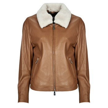 Oakwood  BLUES  women's Leather jacket in Brown