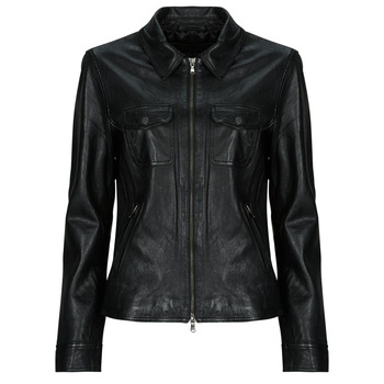 Oakwood  BETHANY  women's Leather jacket in Black
