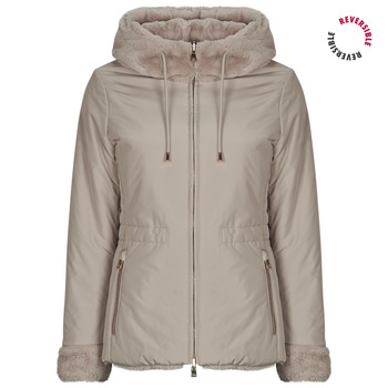 Geox  KAULA MID JKT  women's Jacket in Beige