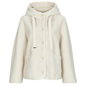 Guess  AGNESE FAUX FUR  women's Coat in White