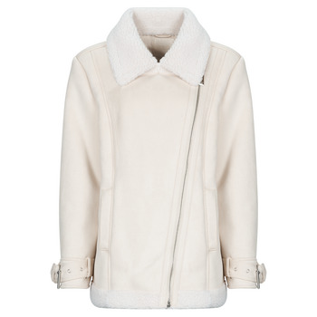 Guess  MARISTELLA FAUX SHEARLING  women's Coat in Beige