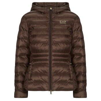 Emporio Armani EA7  TRAIN CORE LADY W ECO DOWN JACKET HO MEDIUM PADDED - TRAIN CORE  women's Jacket in Brown