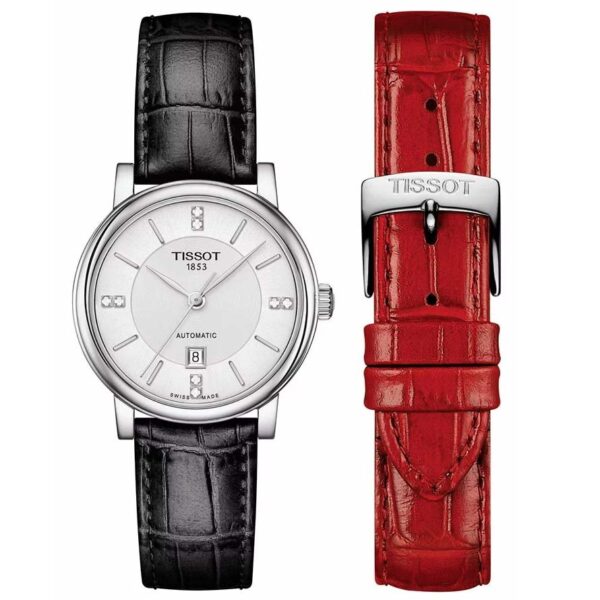 Tissot Carson Womens Black Watch T1222071603601 Leather (archived) - One Size