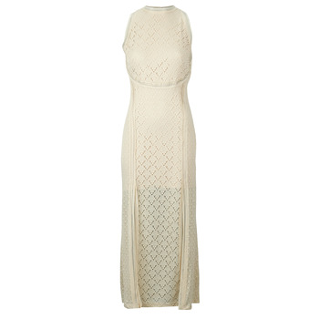 Guess  NEW LIZA  women's Long Dress in Beige
