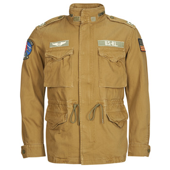 Polo Ralph Lauren  VESTE MILITAIRE M65 EN CHEVRONS  men's Parka in Beige