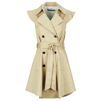 Karl Lagerfeld  DAY DRESS  women's Dress in Beige