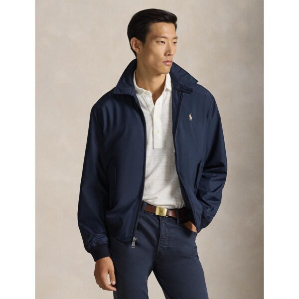 Windbreaker with Shirt Collar