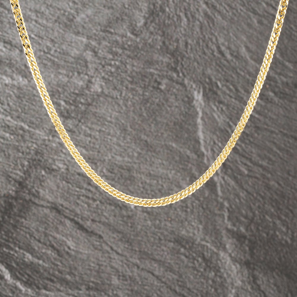 Pre-Owned 9ct Yellow Gold 19 Inch Curb Chain 41041711