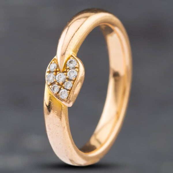 Pre-Owned 18ct Rose Gold Brilliant Cut Diamond Cluster Ring 41481548