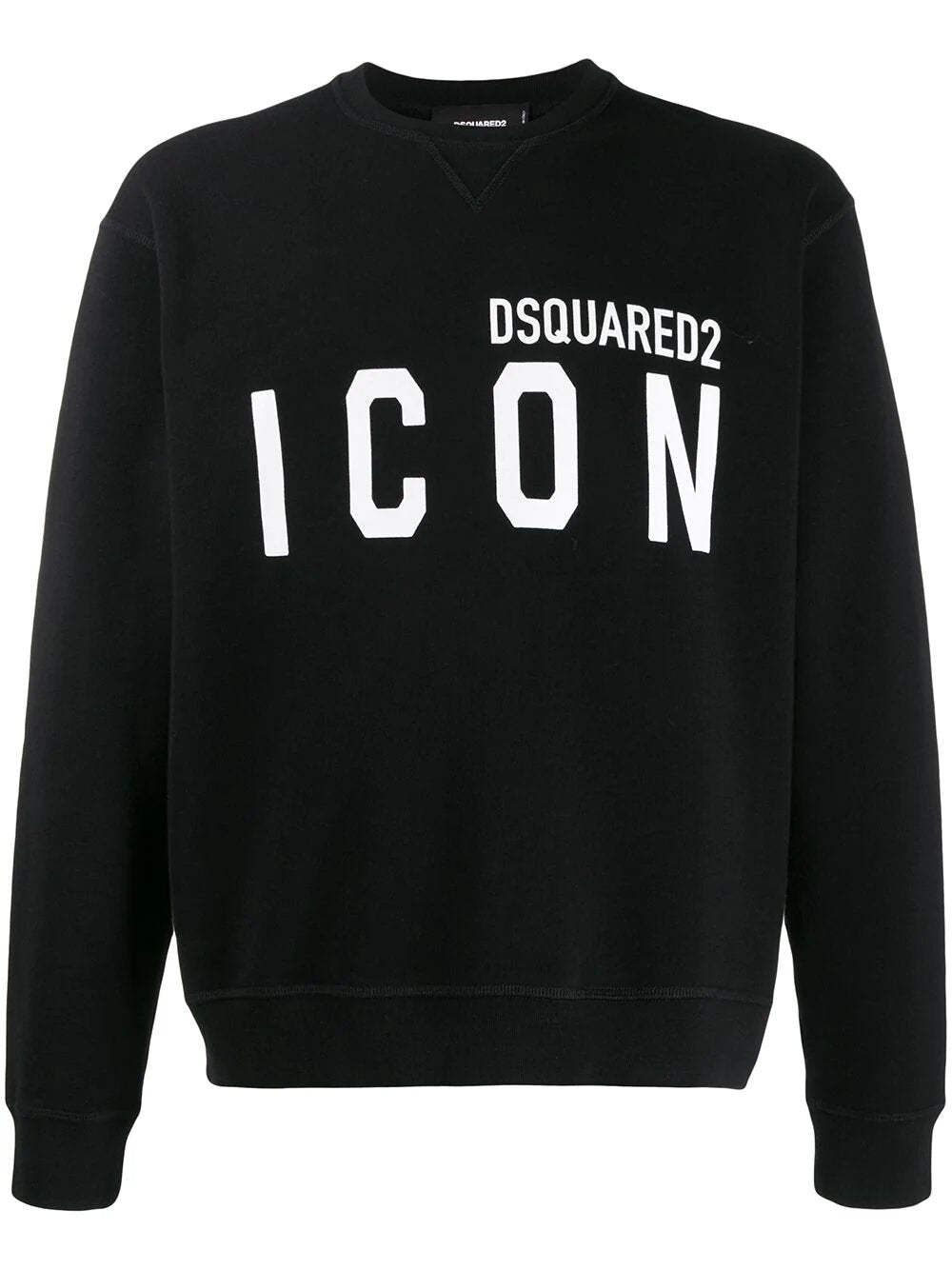 Dsquared2 Mens Icon Logo Sweatshirt Black Cotton - Size Medium