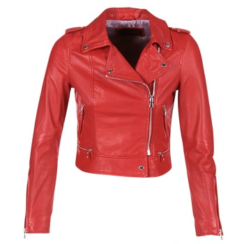 Oakwood  YOKO  women's Leather jacket in Red