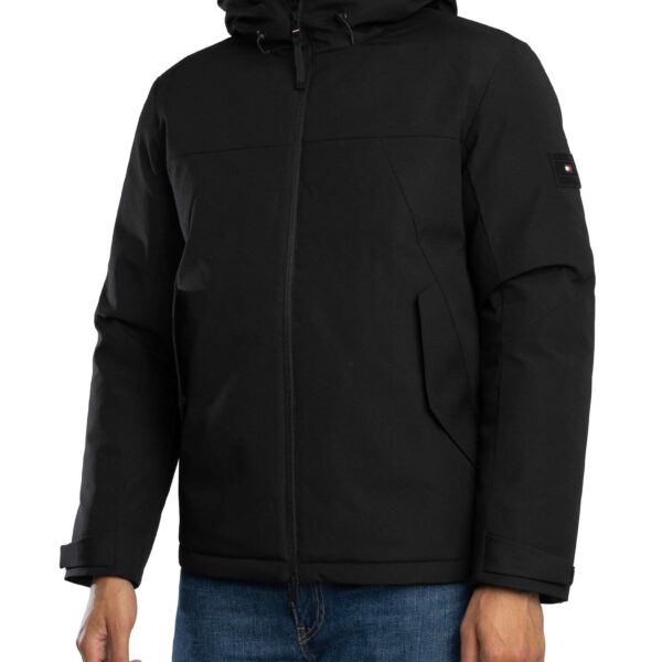 Tech Hooded Short Jacket