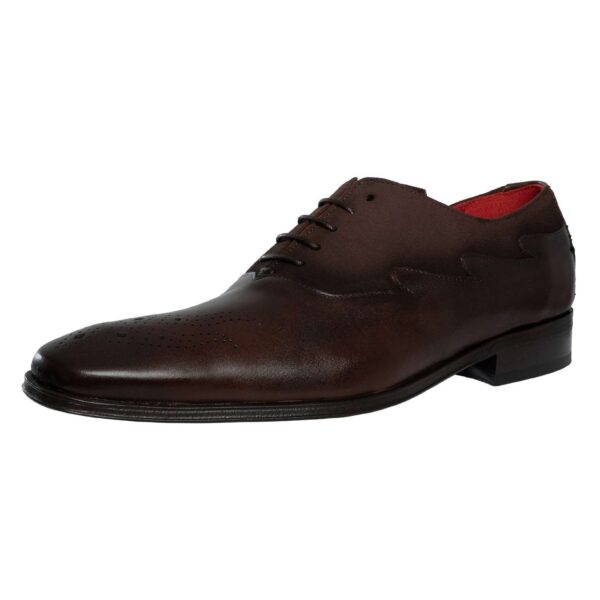 Two Tone Oxford Suede Leather Shoes