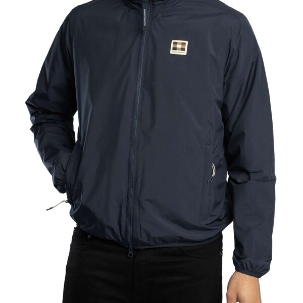 Badge Windbreaker Jacket