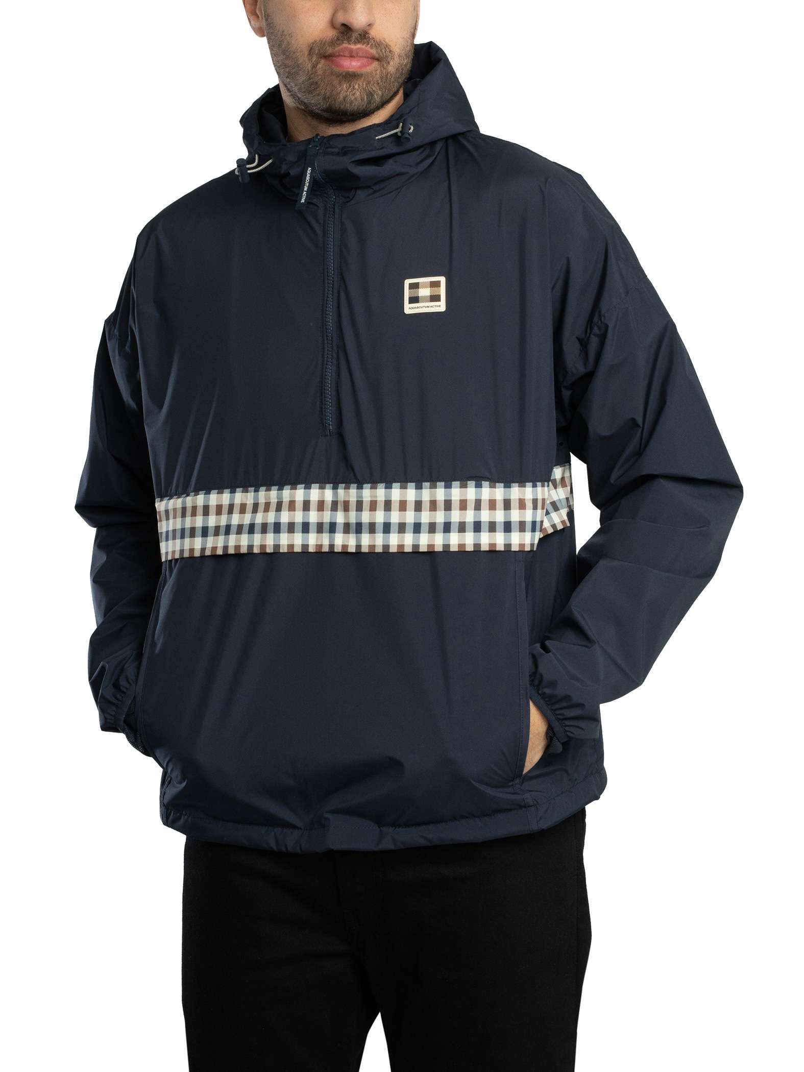 Colour Block Badge Jacket
