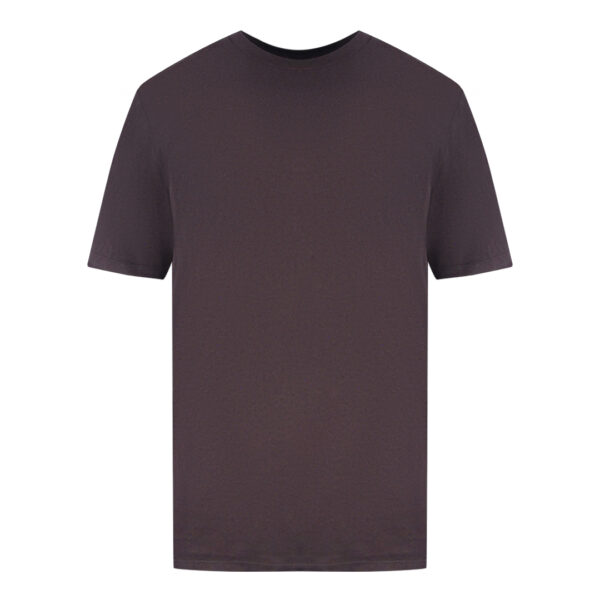 Amiri Mens Print Logo Brown T-Shirt Cotton - Size X-Large