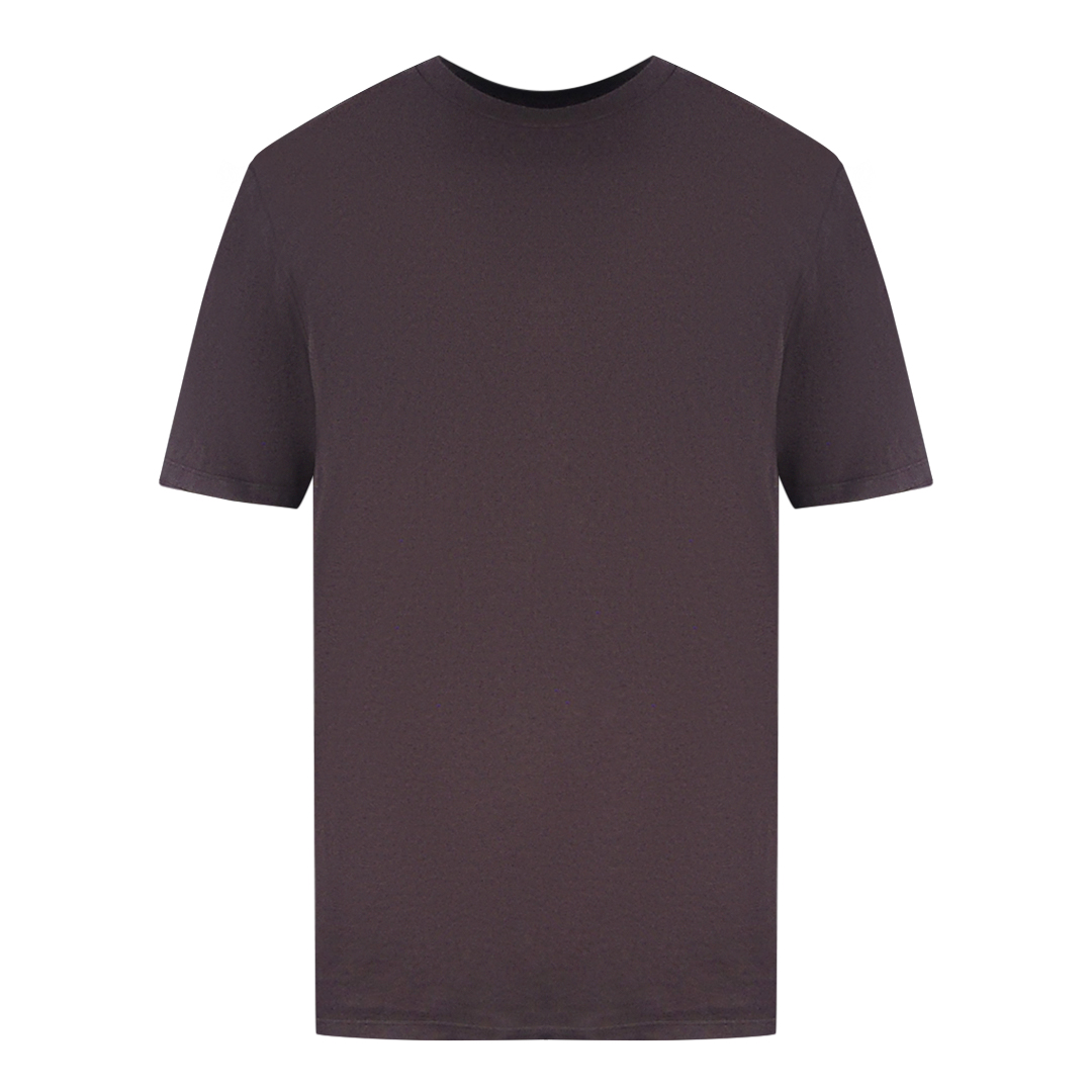 Amiri Mens Print Logo Brown T-Shirt Cotton - Size X-Large