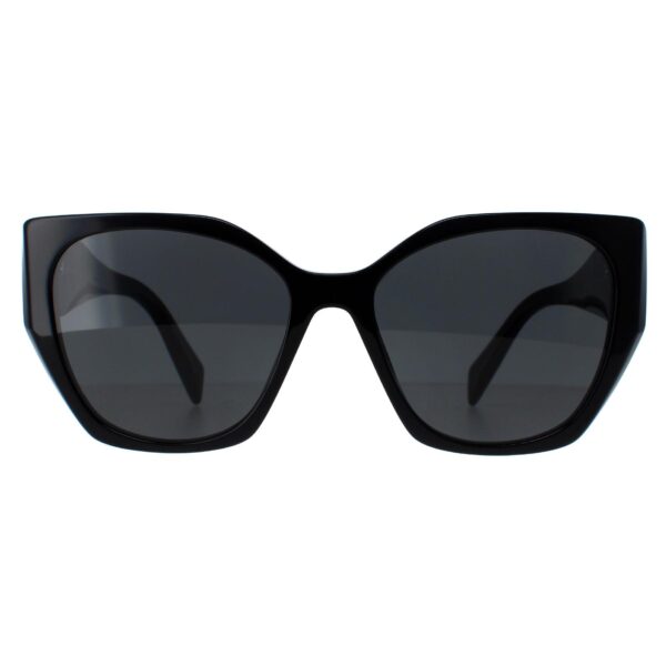 Prada Square Womens Black Dark Grey PR19ZS - One Size