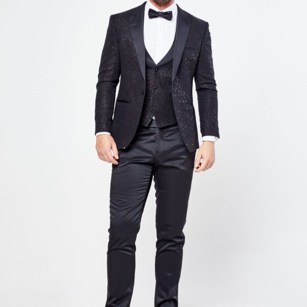 Santoro Milan's Three Piece Sparkle Tux