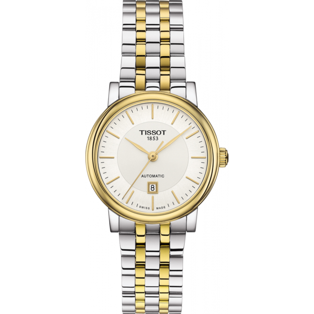 Tissot Carson Womens Multicolour Watch T1222072203100 Stainless Steel - One Size