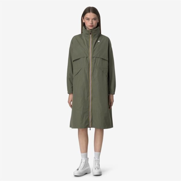 Aube Memory Touch Long Windbreaker