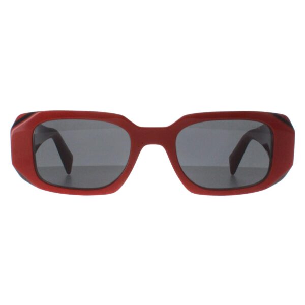 Prada Rectangle Womens Orange Black Dark Grey PR17WS - One Size